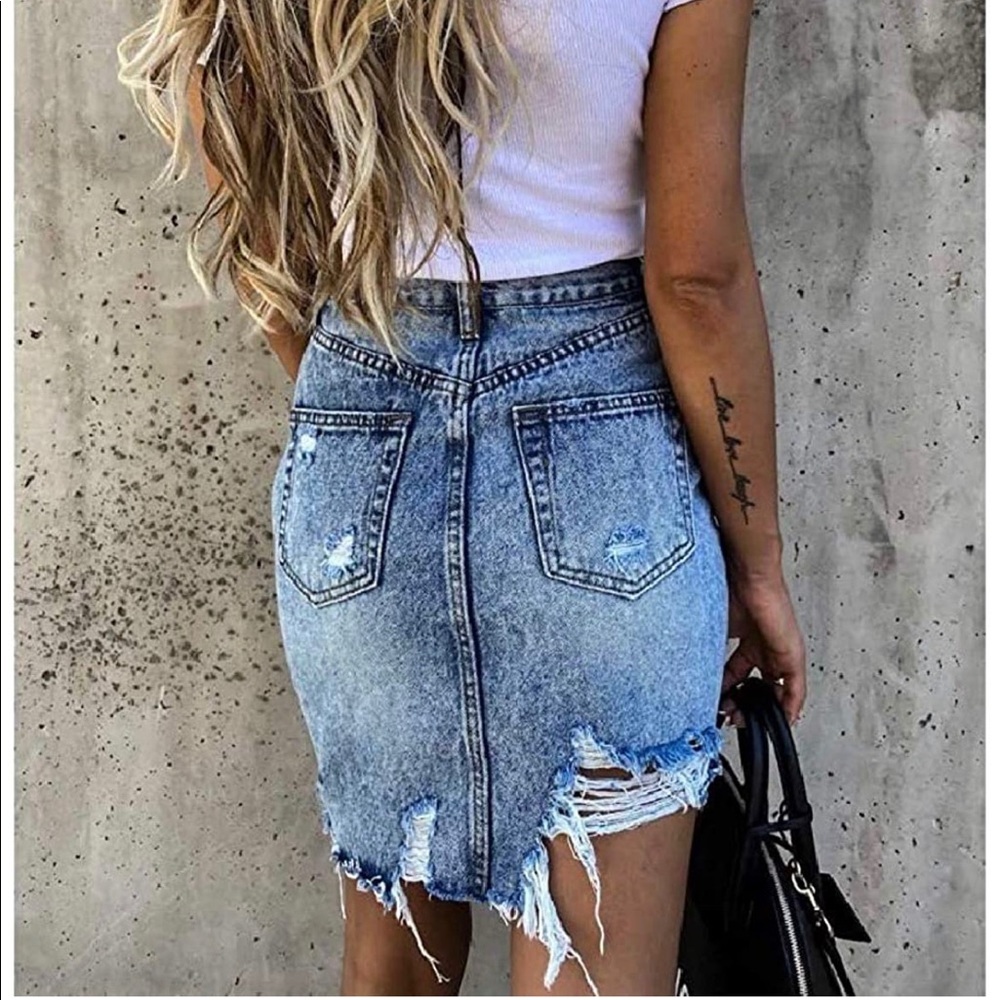 Denim Skirt